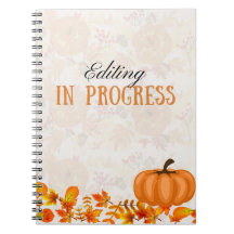 Herbstdesignbearbeitung im Progress-Notebook