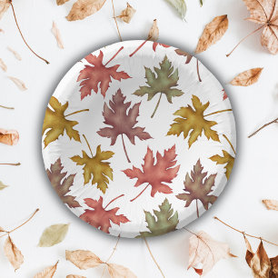 Herbstdusche aus Herbst Herbst Baby Pappteller