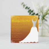 Herbstdusche Einladung (Stehend Vorderseite)