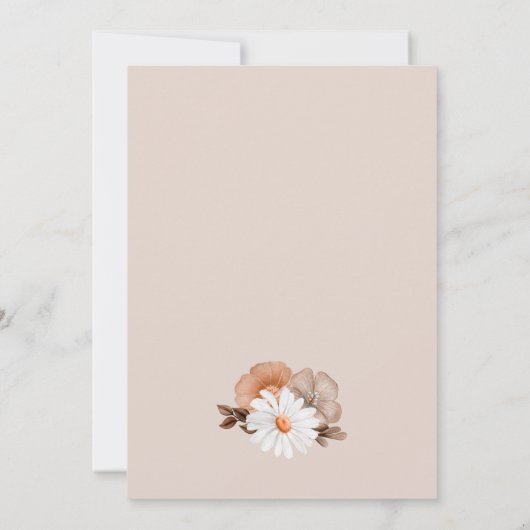 Herbstdusche Einladung (Rückseite)