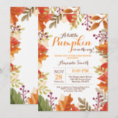 Herbstdusche Einladung (Vorne/Hinten)