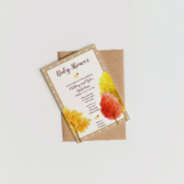 Herbstdusche Einladung