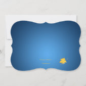 Herbstdusche Einladung (Rückseite)