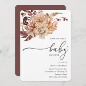 Herbstdusche Einladung (Vorne/Hinten)