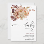 Herbstdusche Einladung (Vorderseite)