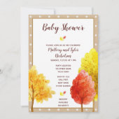 Herbstdusche Einladung (Vorderseite)