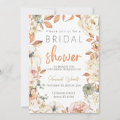 Herbstdusche Einladung, Herbsthochzeit Einladung (Vorderseite)