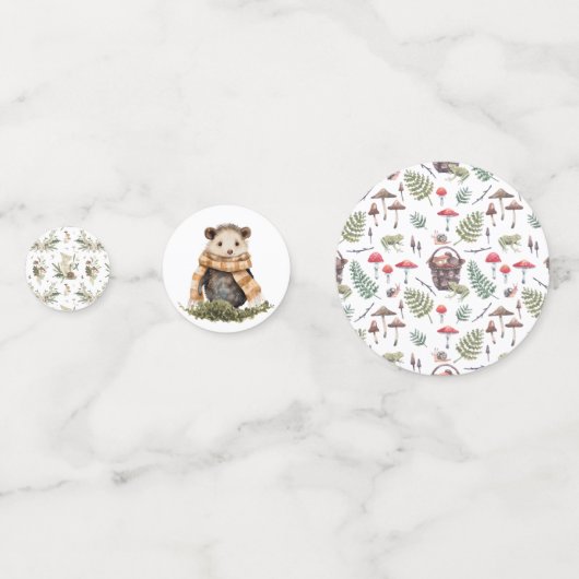 Herbstdusche für Waldbeere Konfetti (Vorderseiten)