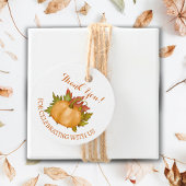 Herbstdusche Geschenkanhänger