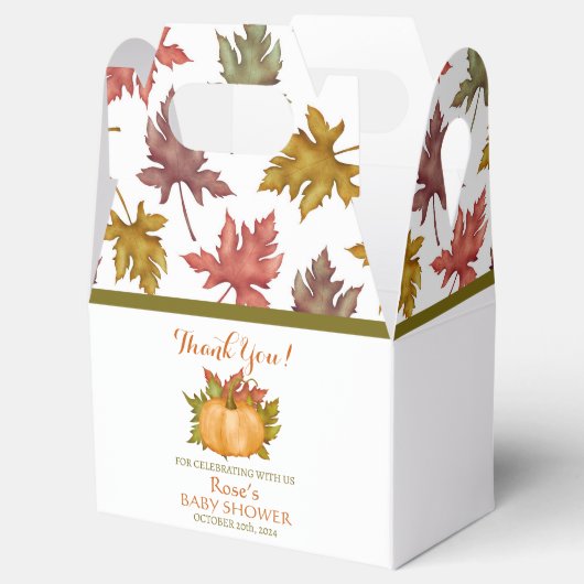 Herbstdusche Geschenkschachtel (Geöffnet)