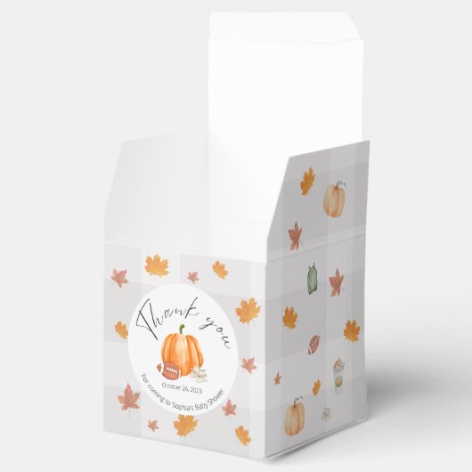 Herbstdusche, geschlechtsneutral, Pumpkin Geschenkschachtel (Geöffnet)