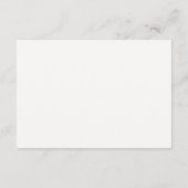 Herbstdusche Hinweiskarte (Rückseite)