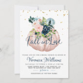 Herbstdusche in der Liebe Einladung (Vorderseite)