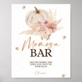 Herbstdusche Momosa Bar Poster (Vorne)