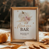 Herbstdusche Momosa Bar Poster