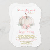 Herbstdusche per Post Einladung (Vorne/Hinten)