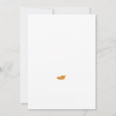 Herbstdusche und Brautparty Einladung (Rückseite)