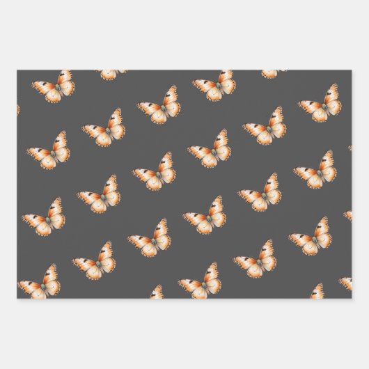 Herbstdusche Woodland Fee Baby Geschenkpapier Set (Vorderseite 3)