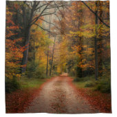 Herbstduschvorhang Duschvorhang (Vorderseite)