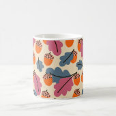 Herbsteiche: Blätter und Acornmuster Kaffeetasse (Mittel)