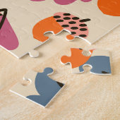 Herbsteiche: Blätter und Acornmuster Puzzle (Seite)