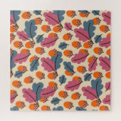 Herbsteiche: Blätter und Acornmuster Puzzle (Horizontal)