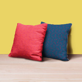 Herbsteiche - Persimmon/Berry Kissen