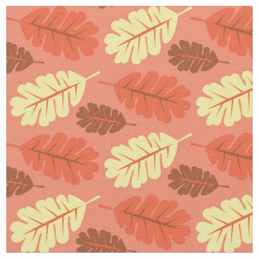 Herbsteiche Stoff (Nahaufnahme)