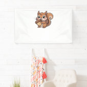 Herbsteichhörnchen Klassischer T - Shirt Banner (Insitu)