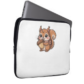 Herbsteichhörnchen Klassischer T - Shirt Laptopschutzhülle (Vorne Rechts)