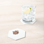 Herbsteichhörnchen Klassischer T - Shirt Untersetzer (Vor Ort)