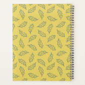 Herbsteichplaner - Mais/aquamarin Planer (Rückseite)