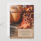 Herbsteinladung Einladung (Vorderseite)