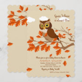 Herbsteinladung Einladung (Vorne/Hinten)