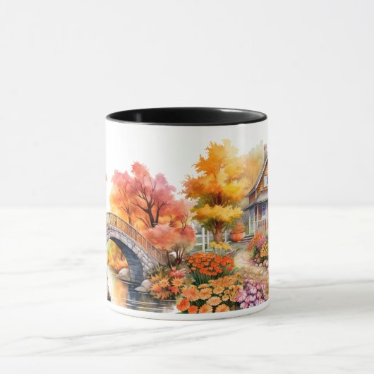Herbsteinstellung Tasse (Zentrum)