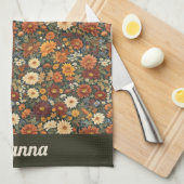 Herbsteleganz Geschirrtuch (Viertel Falte)