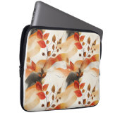 Herbsteleganz Nahtloses Muster Laptopschutzhülle (Vorne Rechts)
