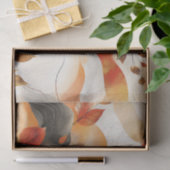 Herbsteleganz Nahtloses Muster Seidenpapier (Geschenk)