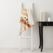 Herbsteleganz Nahtloses Muster Sherpadecke (Beispiel)