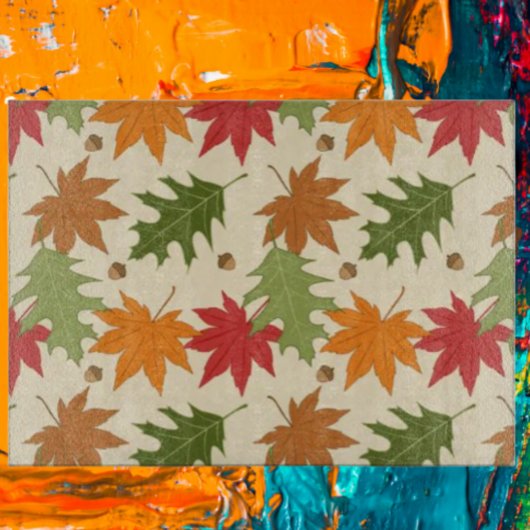 Herbsteleganz Schneidebrett