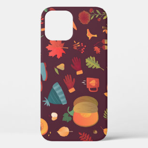 Herbstelemente, dunkler Hintergrund, Vintag Case-Mate iPhone Hülle