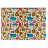 Herbstelemente Schneidebrett (Vorderseite)