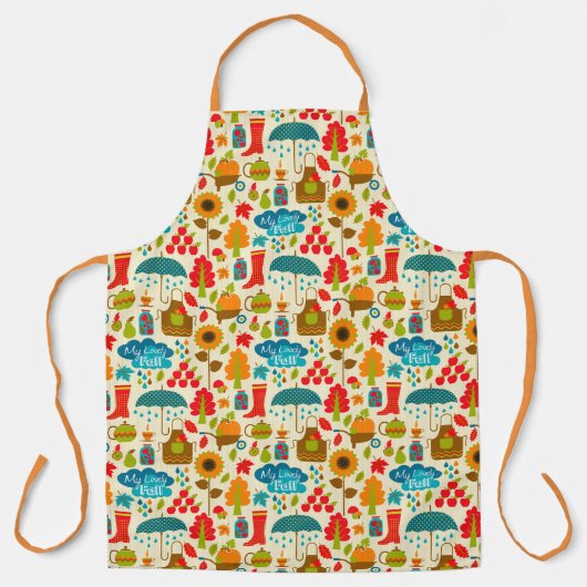 Herbstelemente Schürze (Vorderseite)