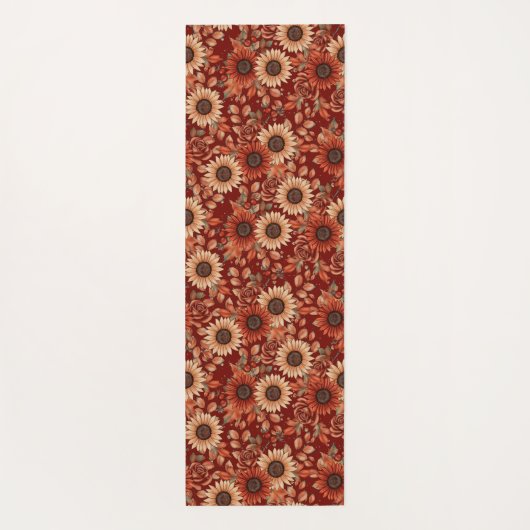 Herbstembrace Yogamatte (Rückseite)