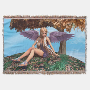 Herbstengel Wald-Fantasie-Kunst Decke
