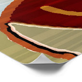 Herbsternte - Abstraktes Poster (Ecke)