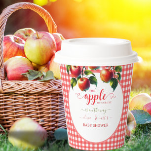 Herbsternte Apfel-Thema-Baby-Party Pappbecher
