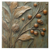 Herbsternte botanische Berry-Imitate Fliese (Vorderseite)