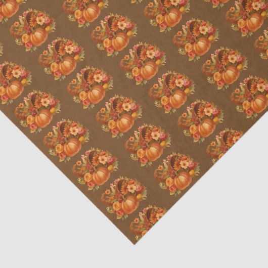 Herbsternte Cornucopia Seidenpapier (Ausschnitt)