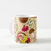Herbsternte: Der Beste Korb der Natur Kaffeetasse (Vorderseite Links)